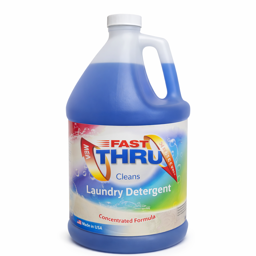 FAST THRU – Laundry Detergent (Blue 1 Gallon)
